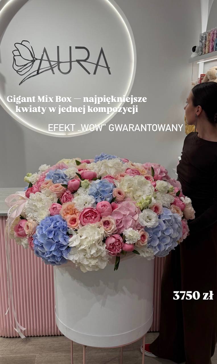 Gigant Mix Box — kwiatowy gigant